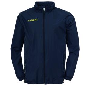 100335208-dziecieca-kurtka-wodoodporna-uhlsport-score-navy-neon-yellow
