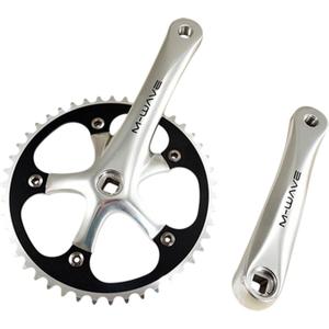 488934-jednobiegowy-mechanizm-korbowy-wybor-aluminiowych-korb-fixie-selection-cgn-cycle-46d-l165-czarny-bialy-130x165-mm