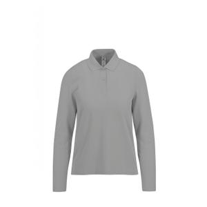 cgpw464-sportgrey-damska-koszulka-polo-z-dlugim-rekawem-b-c-210-sportgrey