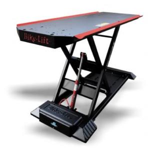 1119332-stol-elektro-hydrauliczny-bike-lift-756-czarny-czerwony-230x92-cm