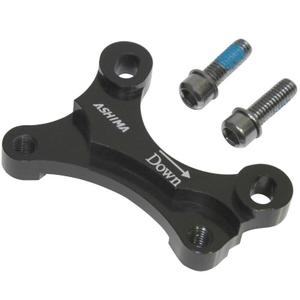 27119-adapter-hamulca-tarczowego-do-roweru-gorskiego-standardowa-modernizacja-zacisku-do-widelca-z-tarcza-i-ramy-brakco-ashima-czarny-160-180-mm