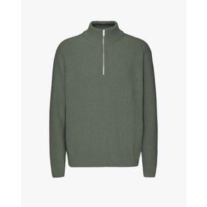 cs5091-dustyolive-sweter-merino-1-4-z-zamkiem-colorful-standard-dusty-olive-pylista-oliwka