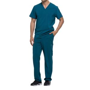 dke645-caribbeanblue-t-shirt-z-dekoltem-w-ksztalcie-litery-v-dickies-medical-karaibski-niebieski-bleu