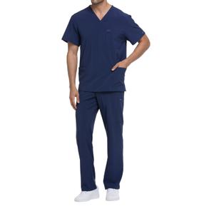 dke645-navy-t-shirt-z-dekoltem-w-ksztalcie-litery-v-dickies-medical-granatowy