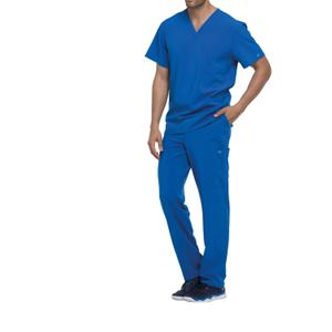 dke645-royal-t-shirt-z-dekoltem-w-ksztalcie-litery-v-dickies-medical-blekit-krolewski
