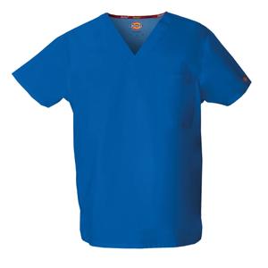 dke83706-royal-t-shirt-z-dekoltem-w-ksztalcie-litery-v-dickies-medical-royal