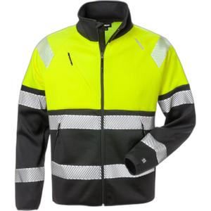 129509-196-bluza-o-wysokiej-widocznosci-klasa-1-fristads-4517-ssl-zolty-wysokiej-widocznosci-czarny