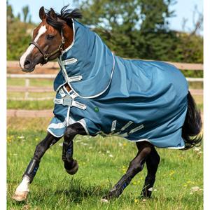 aaroj2-ctj0-derka-zewnetrzna-z-oslona-szyi-dla-koni-horseware-amigo-ameco-100g-turkusowy-szary