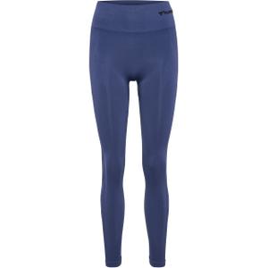210492-7507-damskie-legginsy-bezszwowe-z-wysoka-talia-hummel-tif-blekit-indygo