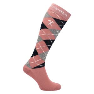 0205093013-3605-damskie-skarpety-jezdzieckie-hv-polo-argyle-dusty-rose-navy
