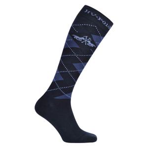 0205093013-5117-damskie-skarpety-jezdzieckie-hv-polo-argyle-navy-multi
