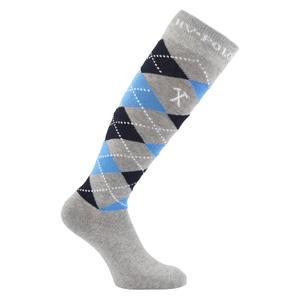 0205093013-7519-damskie-skarpety-jezdzieckie-hv-polo-argyle-szary-melanz-bialy