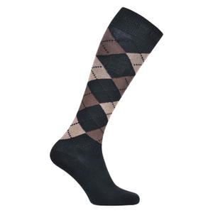 0205093013-9607-damskie-skarpety-jezdzieckie-hv-polo-argyle-black-basalt
