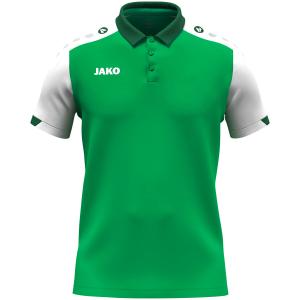 6370-u-204-polo-jako-dynamic-vert-blanc-vert-fonce