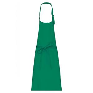 k8000-kellygreen-fartuch-kariban-polycoton-sans-poche-ciemnozielony-tu