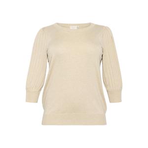10582202-1513051-sweter-damski-o-dlugosci-3-4-kaffe-curve-loni-szary-melanz-z-pior