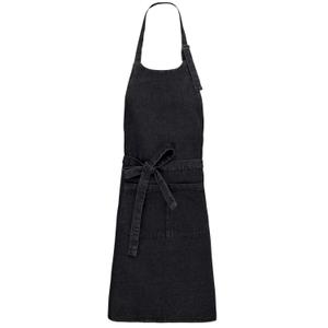 k885-blackdenim-fartuch-kariban-coton-grande-poche-czarny-cetkowany-tu