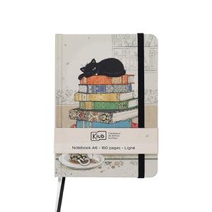 ppcara634h02-notatnik-a6-klejony-grzbiet-szyty-kiub-bug-art-chaton-livres-bezowy-czarny-tu