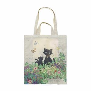saccr34h02-prostokatna-plocienna-torba-na-zakupy-kitten-garden-kiub-bug-art-bialy-czarny-zielony-tu
