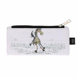 tropl21u02-piornik-horse-w-pu-dla-kobiet-kiub-kook-bialy-bezowy-czarny-6x19x6-cm