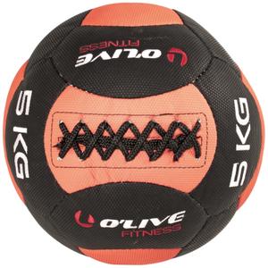 k3384-pilka-treningowa-o-live-fitness-functional-czerwony-czarny-5-kg
