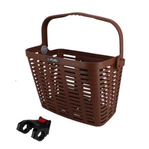 527604-koszyk-na-rower-z-plastikowymi-klipsami-na-tyl-optimiz-brazowy-355x260x280-mm