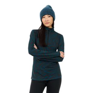 12652003-514-damski-polar-1-4-zip-protest-esher-rainstorm-blue