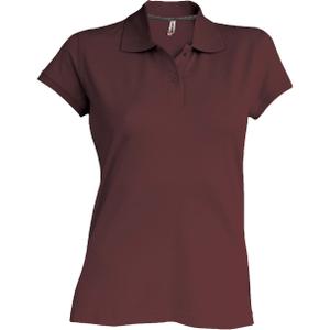 k242-chocolate-polo-damski-z-krotkim-rekawem-kariban-czekolada