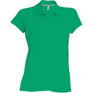 k242-kellygreen-polo-damski-z-krotkim-rekawem-kariban-ciemnozielony