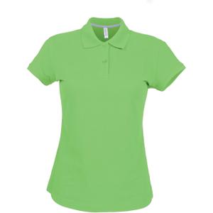 k242-lime-polo-damski-z-krotkim-rekawem-kariban-neonowy-zielony