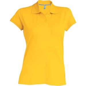 k242-yellow-damska-koszulka-polo-z-krotkim-rekawem-kariban-zolty