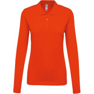 k257-orange-koszulka-polo-z-dlugim-rekawem-dla-kobiet-kariban-pique-pomaranczowy