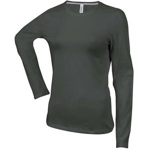 k383-darkgrey-damska-koszulka-z-dlugim-rekawem-kariban-col-rond-ciemnoszary