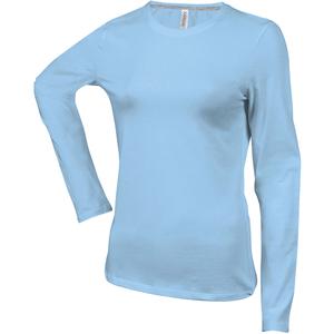 k383-skyblue-damska-koszulka-z-dlugim-rekawem-kariban-col-rond-blekit-nieba