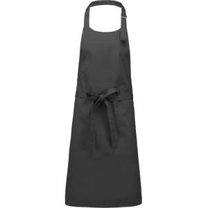 k8000-darkgrey-fartuch-kariban-polycoton-sans-poche-ciemnoszary-tu