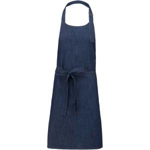 k8000-blackdenim-fartuch-kariban-polycoton-sans-poche-reglable-czarny-cetkowany-tu