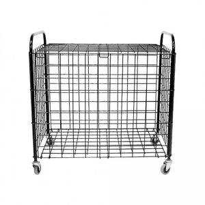 24532-001-32-wozek-transportowy-na-kulki-z-kolkiem-i-skladana-oslona-stalowa-softee-negro-91-x-61-x-92-cm