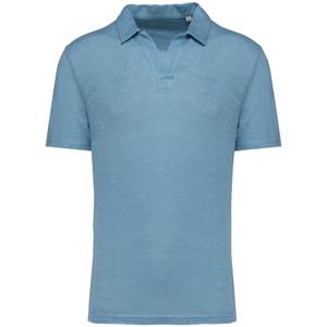 sp220-coolblue-lniana-koszulka-polo-spasso-chlodny-blekit