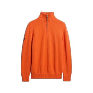 m6110706a-03m-wciagana-bawelniana-bluzka-z-kolnierzykiem-typu-camionneur-superdry-pomaranczowy