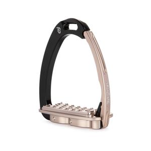tsvsebrosegold-strzemiona-bezpieczenstwa-do-jezdziectwa-tech-stirrups-venice-sloped-evo-czarny-rozowo-zloty-tu