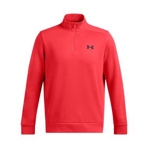 1373358-713-bluza-z-suwakiem-1-4-under-armour-fleecer-czerwony-wyscigowy-czarny
